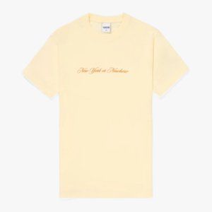 New York Or Nowhere NYON Waverly T-Shirt (New With Tags NWT) - Medium M Ecru